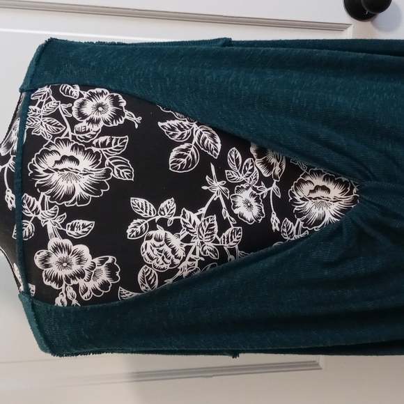 🆕️ 🌬Free People🌬 - Deep Teal Shadow Hacci Oversize Open Back Sweater Top - Picture 8 of 14